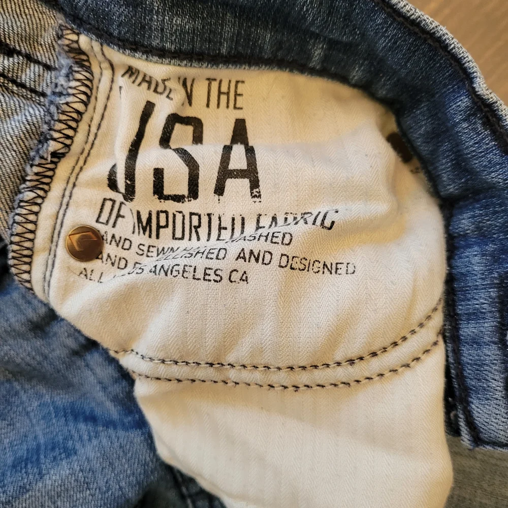 7 for all mankind size 26 jean shorts - Picture 3 of 4